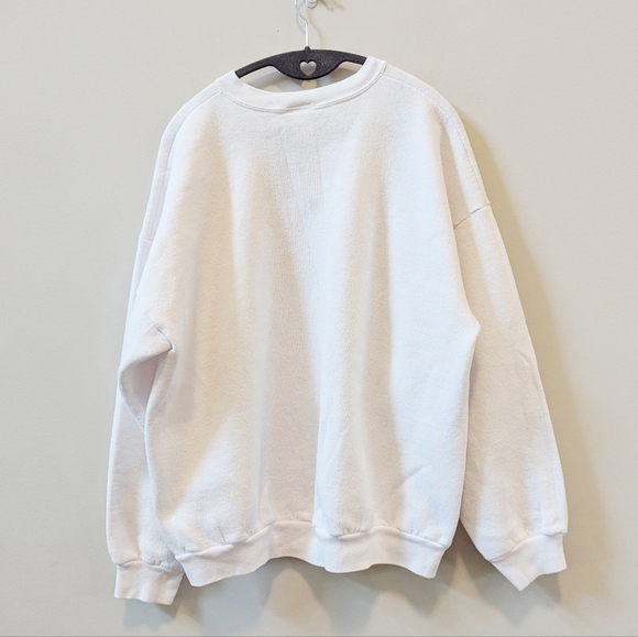 Vintage 90s Big Face Tweety Bird Crewneck Sweatshirt Portrait - Picture 2 of 9